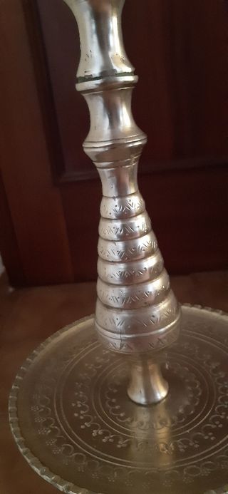 Lámpara bronce macizo