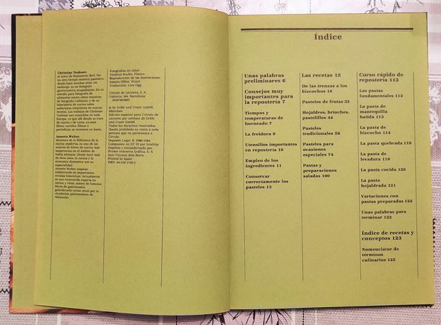 Libro Repostería fácil