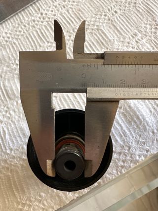 Tapon para caldera de centro planchado.