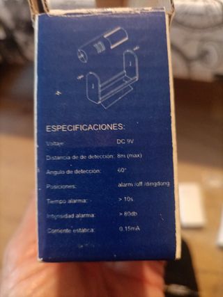 Alarma mini sensor
