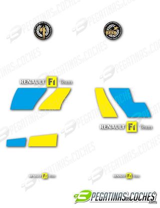 Pegatinas megane R25