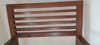 Silla dormitorio madera. Banak