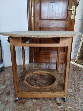 Mesa camilla para brasero