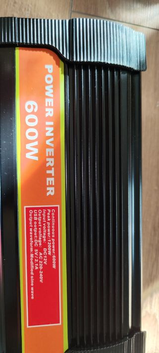 Transformador power 600 w para coche 