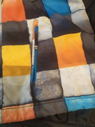 Abrigo nieve quiksilver, talla 16 años pero es com