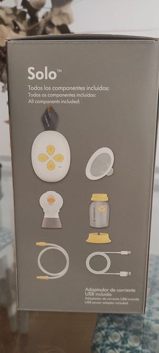 Sacaleches Medela Modelo Solo. 65 euros