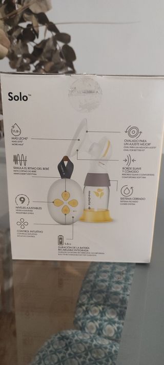 Sacaleches Medela Modelo Solo. 65 euros