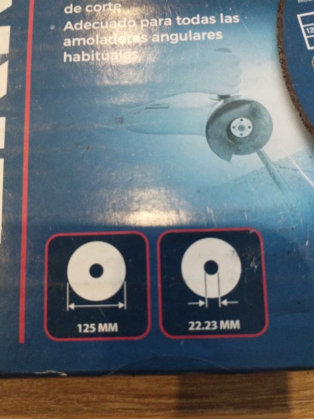 Juego de discos de corte