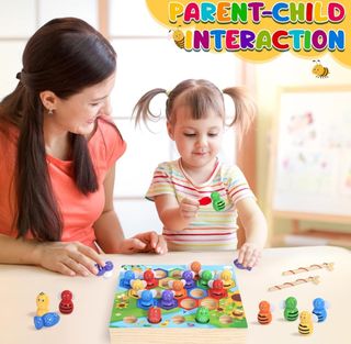 Juguete madera motricidad NUEVO