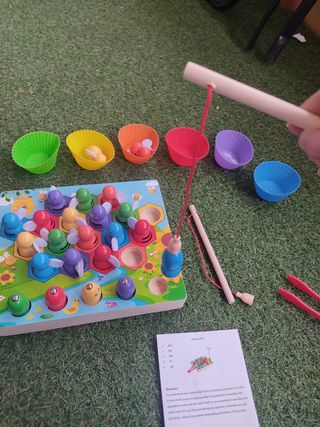 Juguete madera motricidad NUEVO