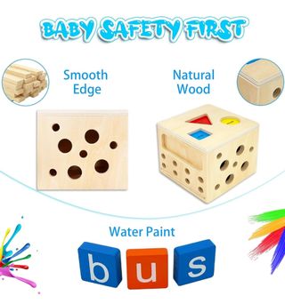 Juguete madera Montessori NUEVO