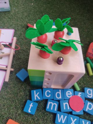 Juguete madera Montessori NUEVO