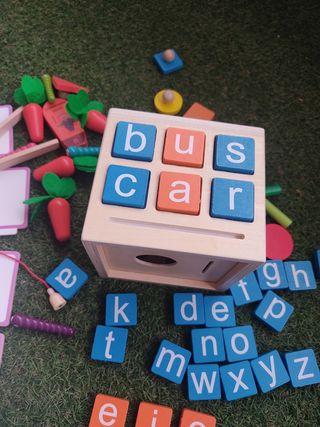 Juguete madera Montessori NUEVO