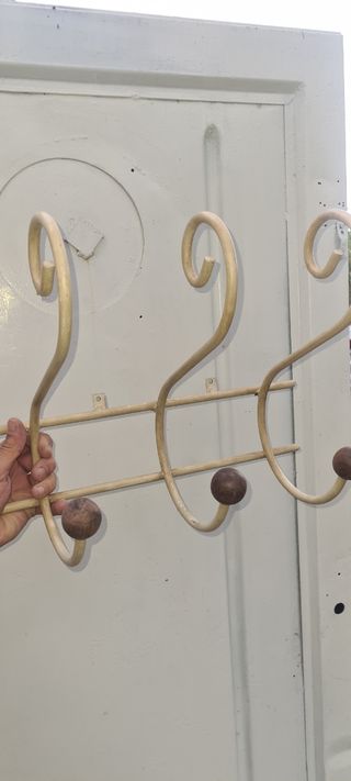 Perchero hierro forjado