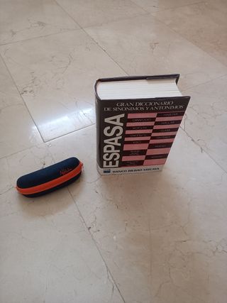 DICCIONARIO ESPASA SINONIMOS Y ANTONIMOS