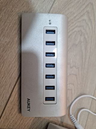 Hub USB3 aukey 7 puertos