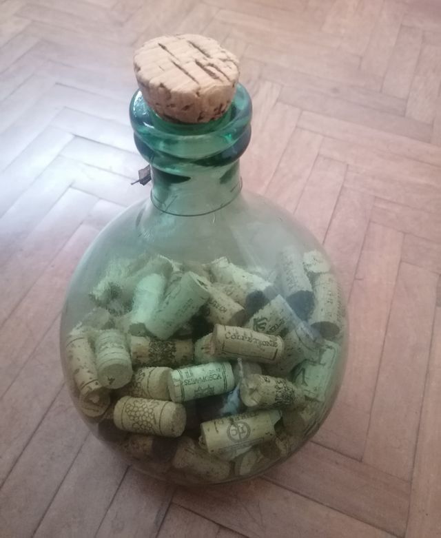 Damigiana antica collezione/esposizione