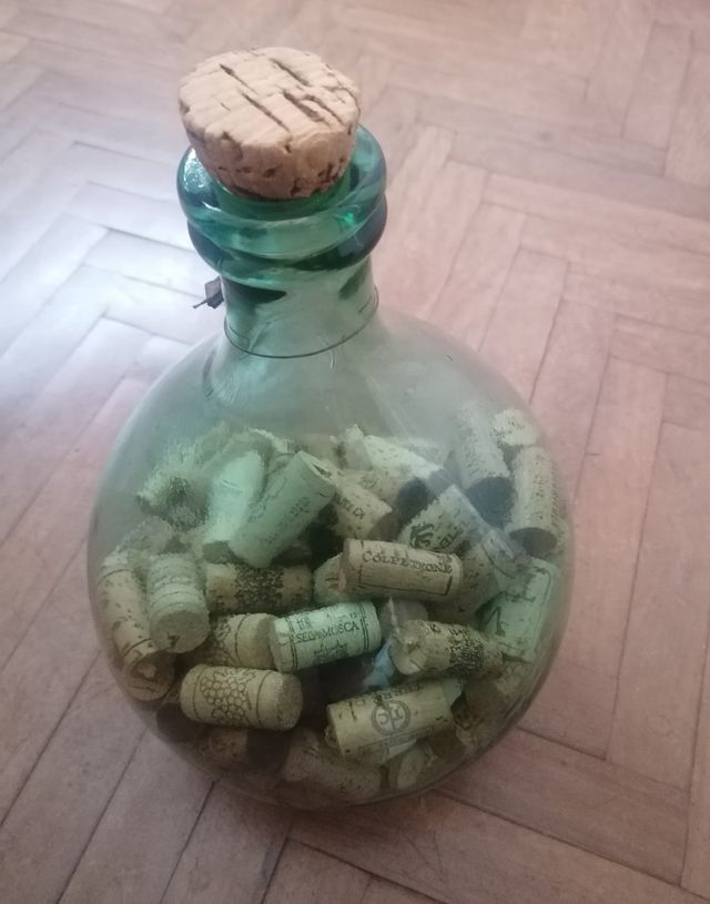 Damigiana antica collezione/esposizione