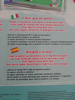 NUEVO. 2 Juegos Wii-U:Pool Party+Crazy Mini Golf