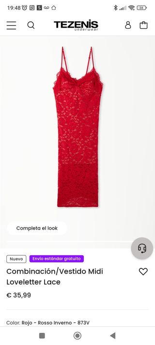 Vestido rojo ideal fiesta, tengo 2