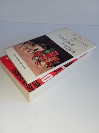 2 LOTE ALIMENTACIÓN GRUPOS SANGUÍNEOS COCINA CHINA