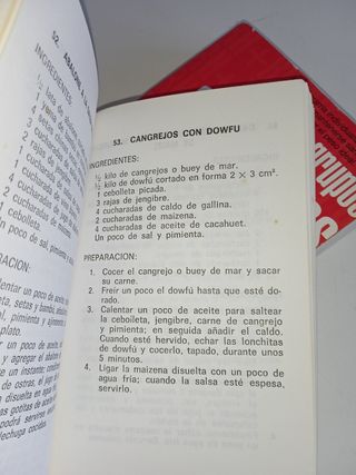 2 LOTE ALIMENTACIÓN GRUPOS SANGUÍNEOS COCINA CHINA