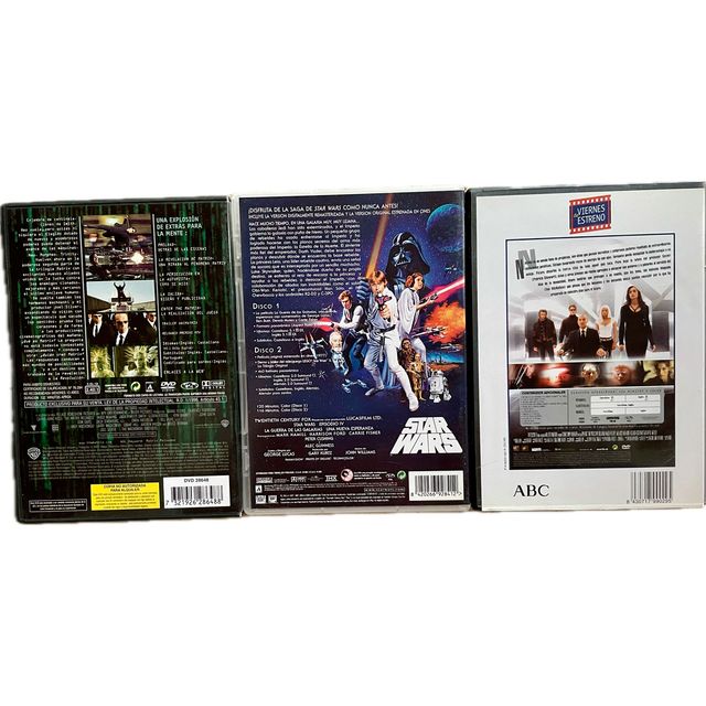 Pack de tres películas de Ciencia Ficción Acción