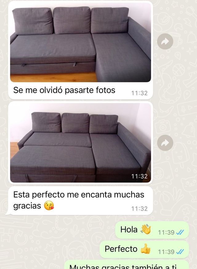 limpieza de sofa