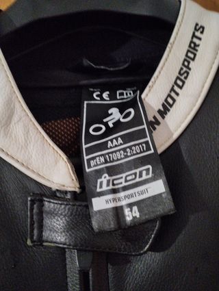 Traje Supermoto Velocidad Icon Talla 54
