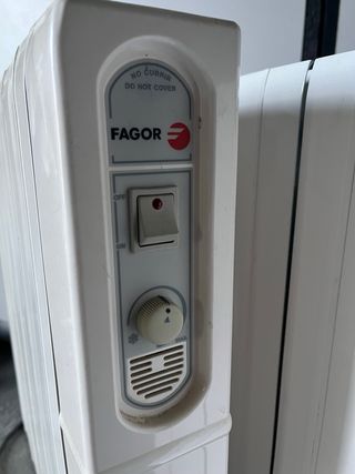 2 Radiadores Fagor 4 elementos