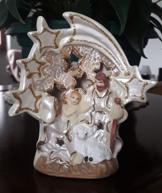 Presepe portacandela