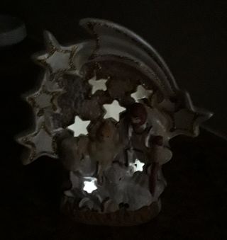 Presepe portacandela