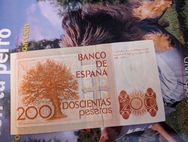 Doscientas pesetas de 1980
