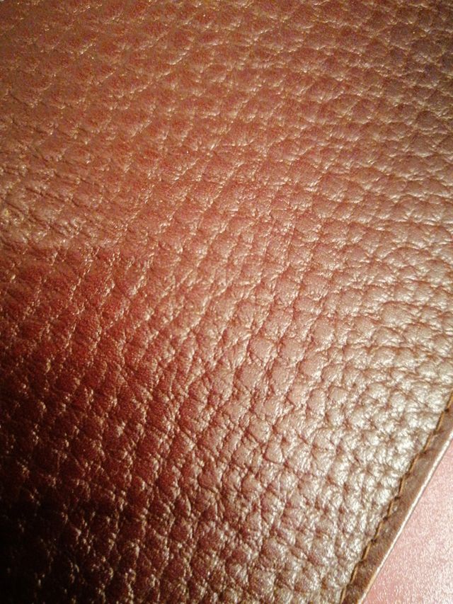 Cartera documentos. Piel