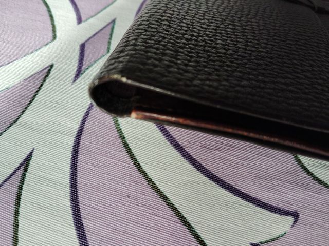 Cartera documentos. Piel