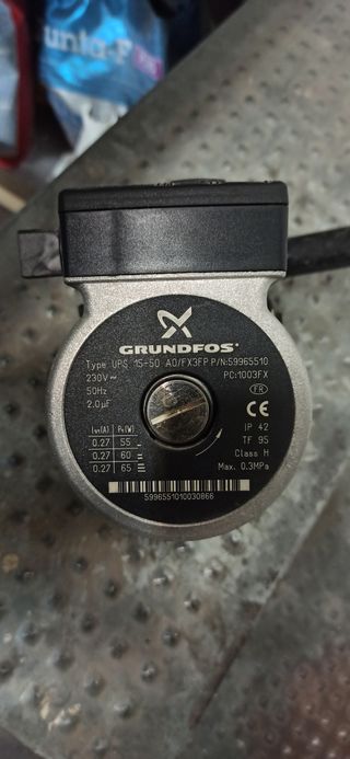 Grupo hidraulico caldera