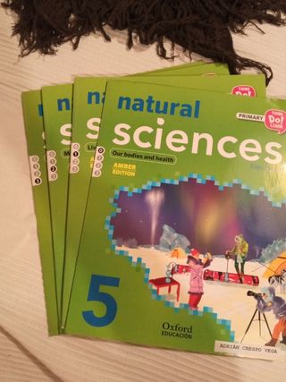 Libros natural sciences 5 primaria
