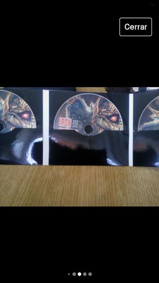 6 CDs Iron Maiden live collection