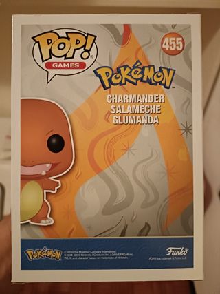 Funko pop Pokémon Charmander 455
