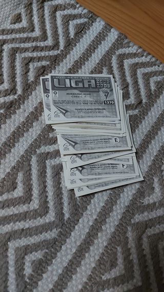 Lote cromos futbol