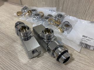 IRSAP. Grifos cromados. Para calefacción de agua.