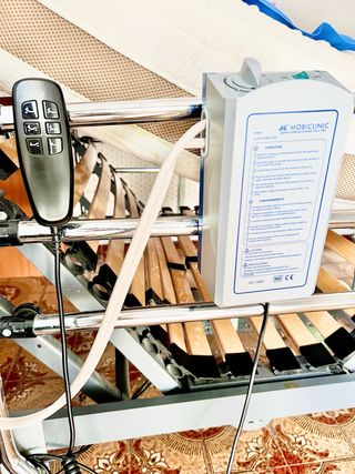 Pack cama ARTICULADA:Colchón visco+ANTIESCARAS