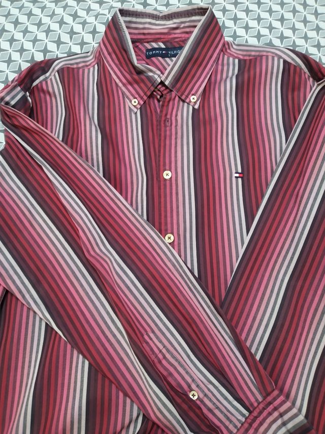 3 Camisas de vestir, RL, Tommy y Diesel