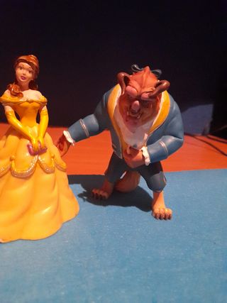 Figuras La bella y la bestia