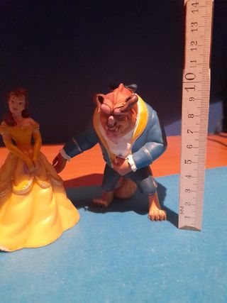 Figuras La bella y la bestia