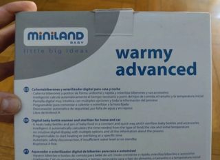 Calienta biberones digital