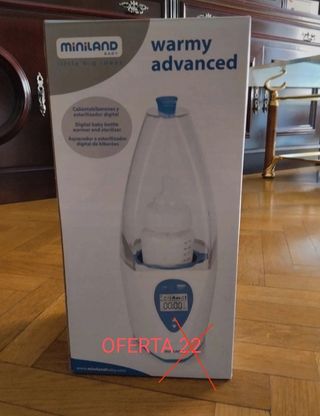 Calienta biberones digital