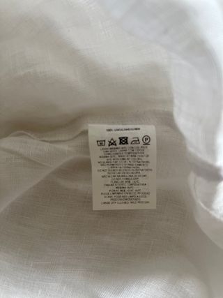 Camisa lino niño talla 12/14