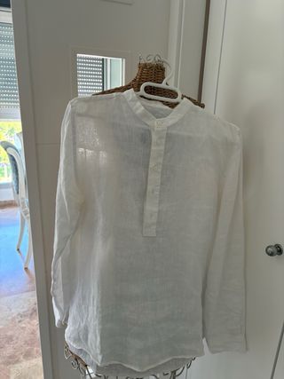Camisa lino niño talla 12/14