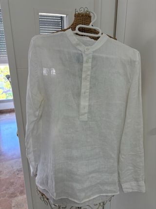 Camisa lino niño talla 12/14
